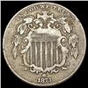 1873 Shield Nickel LIGHTLY CIRCULATED