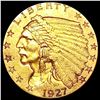 1927 $2.50 Gold Quarter Eagle CLOSELY UNCIRCULATED
