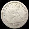 Image 1 : 1860 Seated Liberty Quarter NICELY CIRCULATED