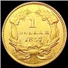 Image 2 : 1857 Rare Gold Dollar UNCIRCULATED