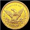 Image 2 : 1853 $2.50 Gold Quarter Eagle CLOSELY UNCIRCULATED