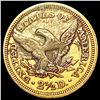 Image 2 : 1853 $2.50 Gold Quarter Eagle CLOSELY UNCIRCULATED
