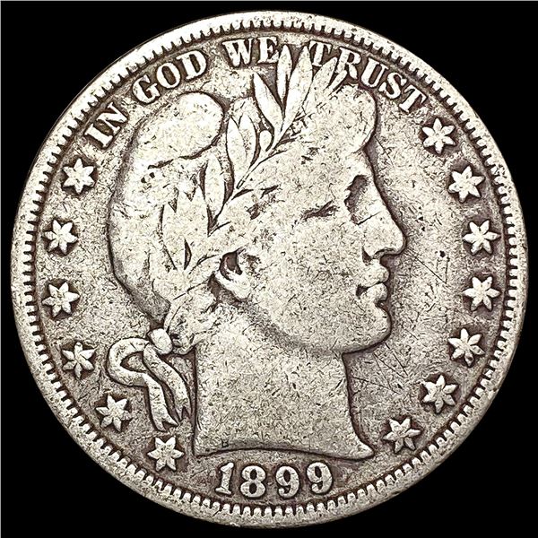 1899-O Barber Half Dollar NICELY CIRCULATED