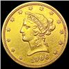 1906-D $10 Gold Eagle CLOSELY UNCIRCULATED