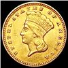 1874 Rare Gold Dollar CLOSELY UNCIRCULATED