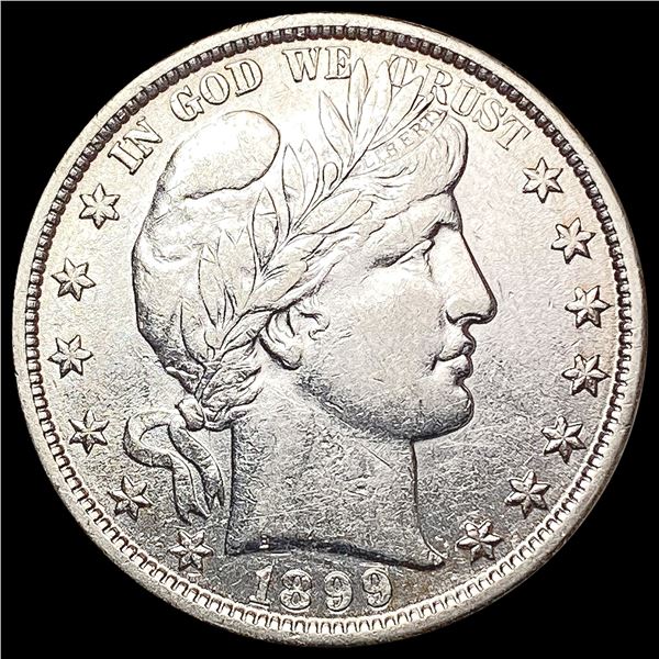 1899 Barber Half Dollar CHOICE AU