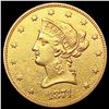 1874 $10 Gold Eagle CLOSELY UNCIRCULATED