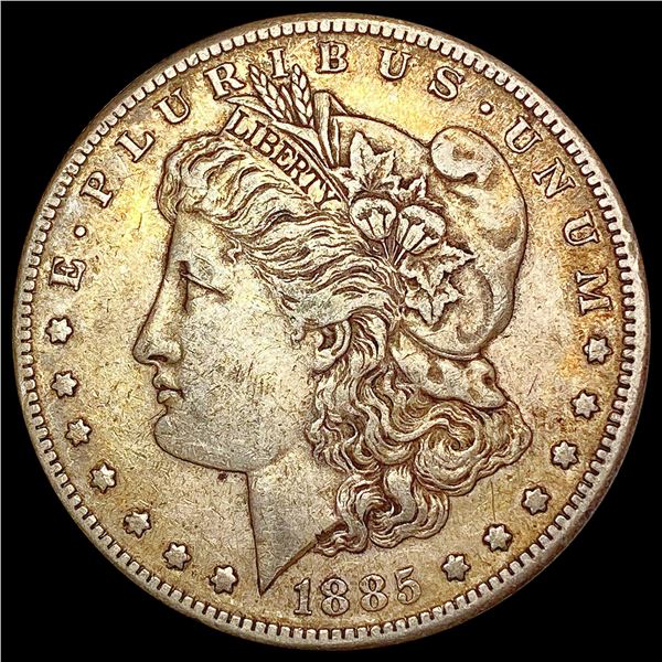 1885-S Morgan Silver Dollar NEARLY UNCIRCULATED