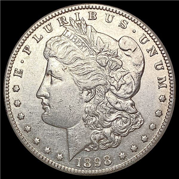 1898-S Morgan Silver Dollar CLOSELY UNCIRCULATED