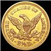 Image 2 : 1856 $2.50 Gold Quarter Eagle CLOSELY UNCIRCULATED