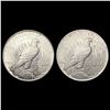 Image 2 : 1922, 1922-D US Silver Peace Dollar Collection [2 Coins] HIGH GRADE