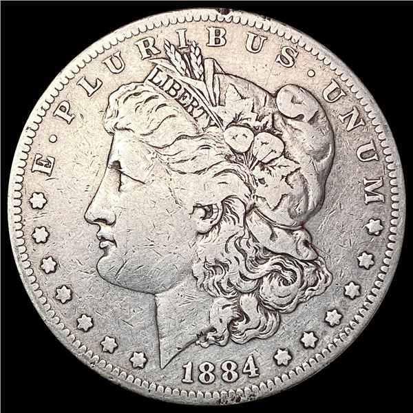 1884-S Morgan Silver Dollar NICELY CIRCULATED
