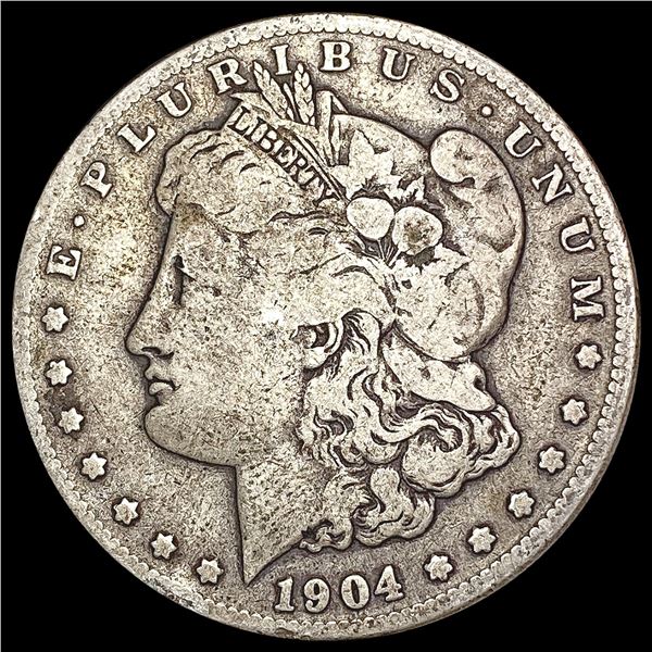 1904-S Morgan Silver Dollar NICELY CIRCULATED