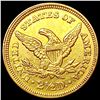 Image 2 : 1853 $2.50 Gold Quarter Eagle CLOSELY UNCIRCULATED