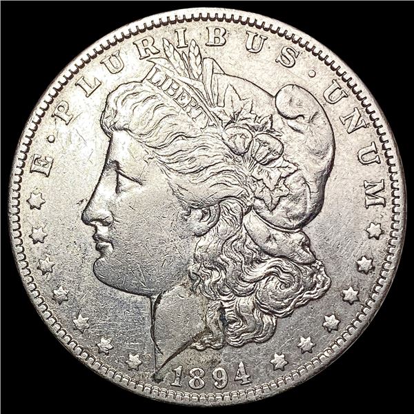 1894-O Morgan Silver Dollar NEARLY UNCIRCULATED