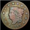 Image 1 : 1822 Coronet Head Large Cent NICELY CIRCULATED