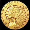 Image 1 : 1908 $5 Gold Half Eagle CLOSELY UNCIRCULATED