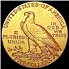 Image 2 : 1908 $5 Gold Half Eagle CLOSELY UNCIRCULATED