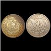 Image 2 : 1878, 1921 Morgan Silver Dollar Collection [2 Coins] HIGH GRADE