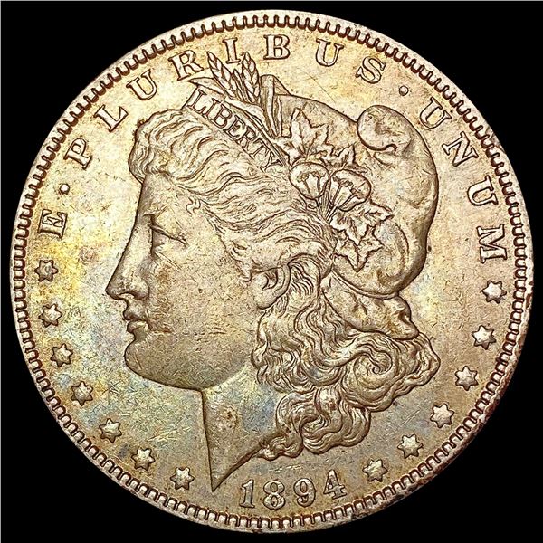 1894-O Morgan Silver Dollar NEARLY UNCIRCULATED