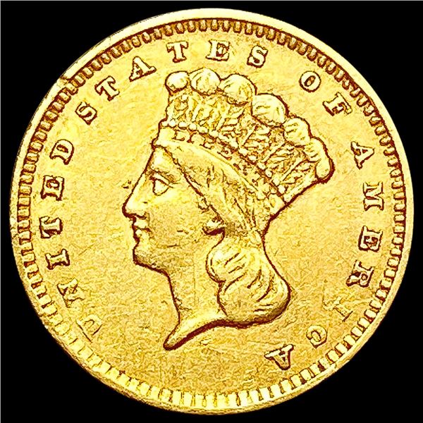 1856 Rare Gold Dollar CLOSELY UNCIRCULATED