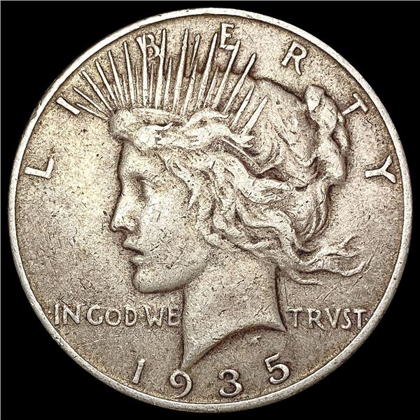1935-S Silver Peace Dollar LIGHTLY CIRCULATED