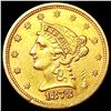 Image 1 : 1878-S $2.50 Gold Quarter Eagle CLOSELY UNCIRCULATED