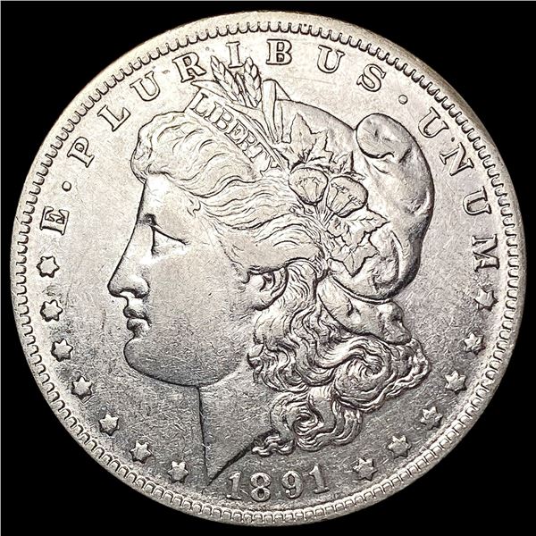 1891-O Morgan Silver Dollar NEARLY UNCIRCULATED