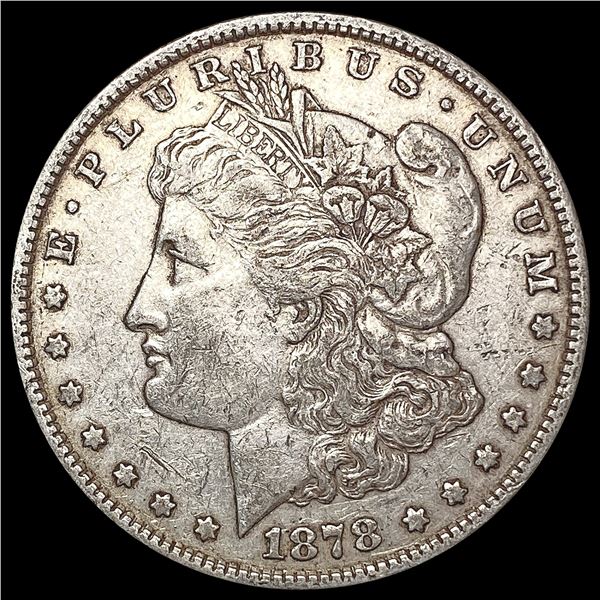 1878 Morgan Silver Dollar CLOSELY UNCIRCULATED