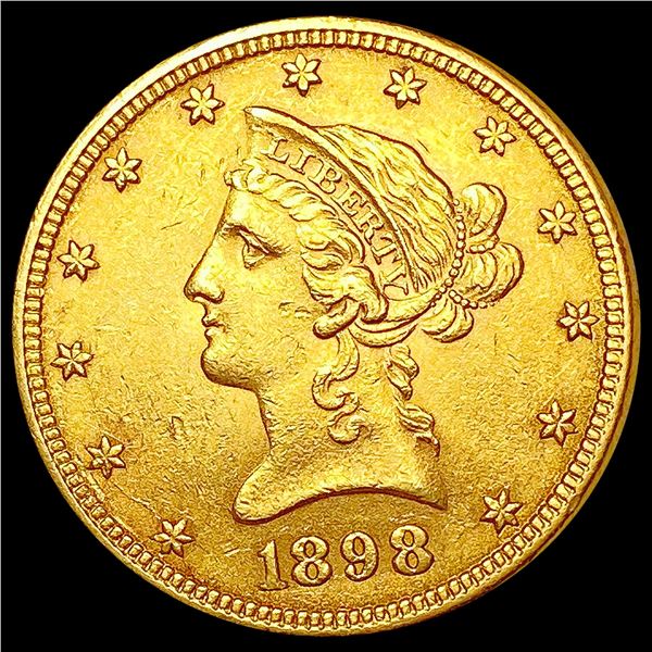 1898 $10 Gold Eagle CHOICE AU
