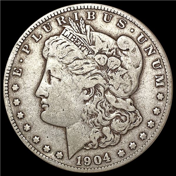 1904-S Morgan Silver Dollar LIGHTLY CIRCULATED