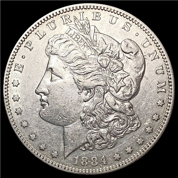 1884-S Morgan Silver Dollar CLOSELY UNCIRCULATED