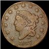 Image 1 : 1827 Coronet Head Large Cent LIGHTLY CIRCULATED