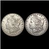 Image 1 : 1878, 1921 Morgan Silver Dollar Set [2 Coins] HIGH GRADE