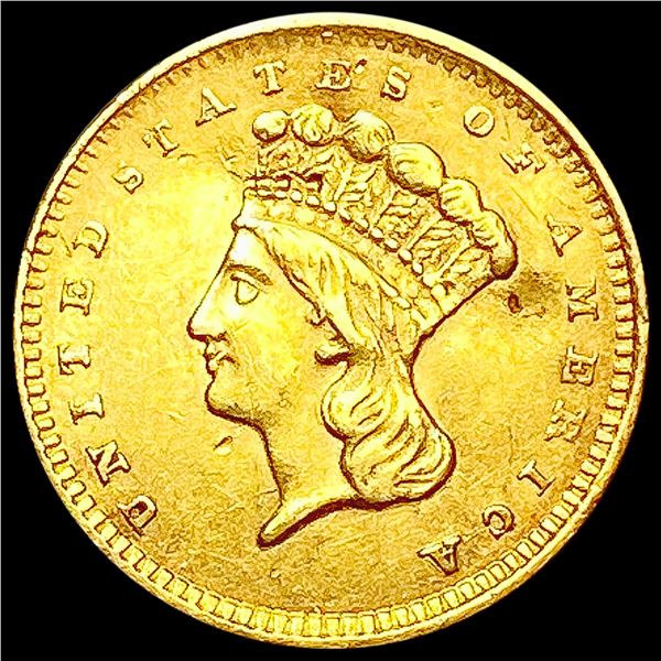 1856 Rare Gold Dollar CLOSELY UNCIRCULATED