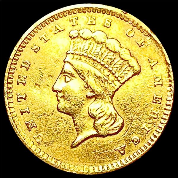 1856 Rare Gold Dollar CLOSELY UNCIRCULATED