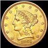 Image 1 : 1861 $2.50 Gold Quarter Eagle CLOSELY UNCIRCULATED