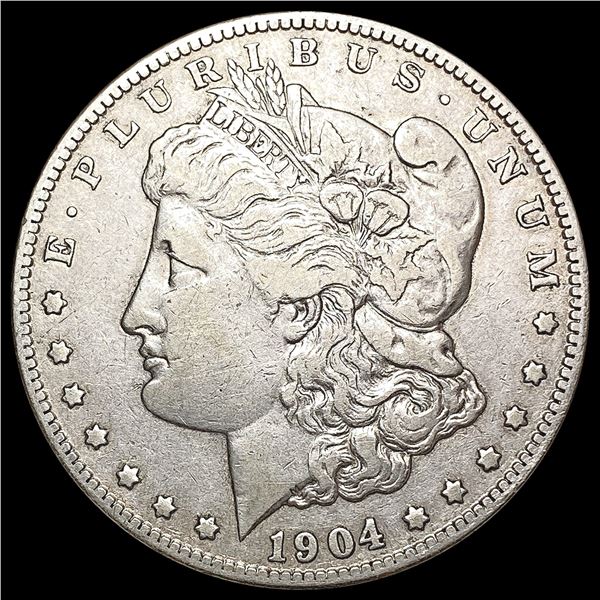 1904-S Morgan Silver Dollar LIGHTLY CIRCULATED