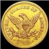 Image 2 : 1856 $2.50 Gold Quarter Eagle CLOSELY UNCIRCULATED