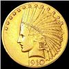 Image 1 : 1910 $10 Gold Eagle CLOSELY UNCIRCULATED