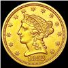 Image 1 : 1852 $2.50 Gold Quarter Eagle CLOSELY UNCIRCULATED