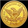 Image 2 : 1852 $2.50 Gold Quarter Eagle CLOSELY UNCIRCULATED