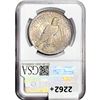 Image 2 : 1921 Silver Peace Dollar NGC MS63 HR