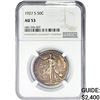 Image 1 : 1927 Walking Liberty Half Dollar NGC AU53