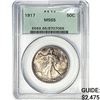 Image 1 : 1917 Walking Liberty Half Dollar PCGS MS65