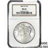 Image 1 : 1883-CC Morgan Silver Dollar NGC MS66