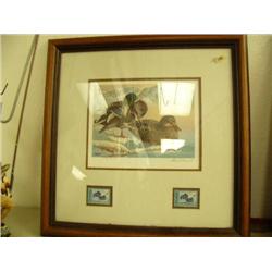 1986 Washington Waterfowl Conservation stamp 2,294 of 12,180 by Woodick (3)