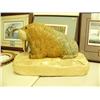 Image 1 : Outstanding soapstone walrus by Michael Scott - stock #593 F (2)