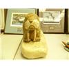 Image 2 : Outstanding soapstone walrus by Michael Scott - stock #593 F (2)