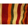 Image 2 : Navajo Rug, Circa 1920, 59 inches long, 31 inches wide, orange, red, gray (2)